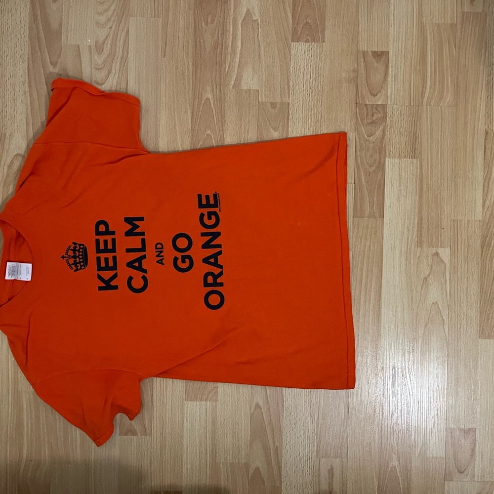 Lilla P Orange Polo Shirt Vibrant Casual Style
